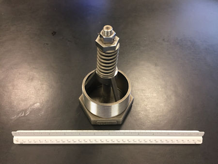 Envirex 3 inch threaded spray valve